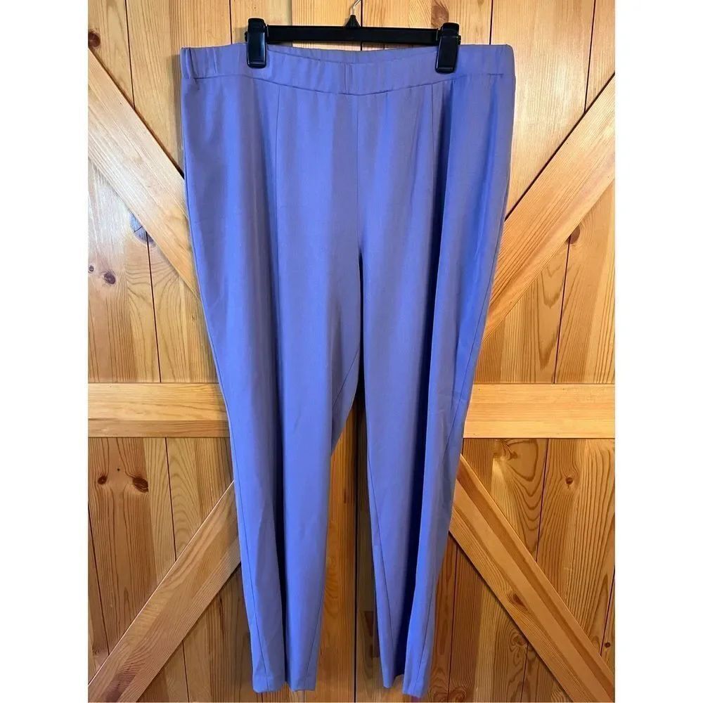 1.STATE Split Cuff Straight Leg Pants size 18W nwot (2958)